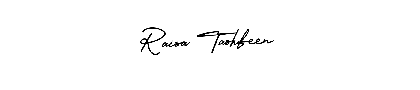 Check out images of Autograph of Raisa Tashfeen name. Actor Raisa Tashfeen Signature Style. AmerikaSignatureDemo-Regular is a professional sign style online. Raisa Tashfeen signature style 3 images and pictures png