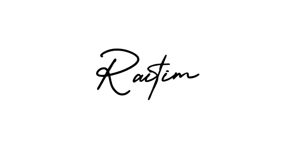 You can use this online signature creator to create a handwritten signature for the name Raitim. This is the best online autograph maker. Raitim signature style 3 images and pictures png