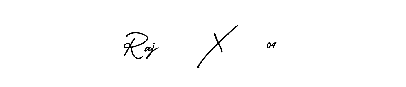 Make a beautiful signature design for name Raj    X    04. Use this online signature maker to create a handwritten signature for free. Raj    X    04 signature style 3 images and pictures png