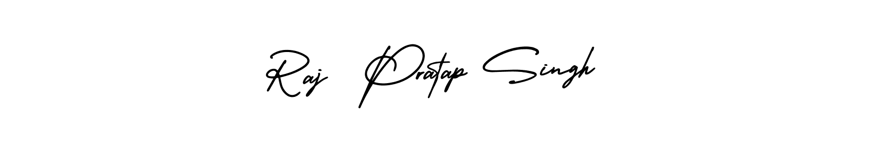 Similarly AmerikaSignatureDemo-Regular is the best handwritten signature design. Signature creator online .You can use it as an online autograph creator for name Raj  Pratap Singh. Raj  Pratap Singh signature style 3 images and pictures png