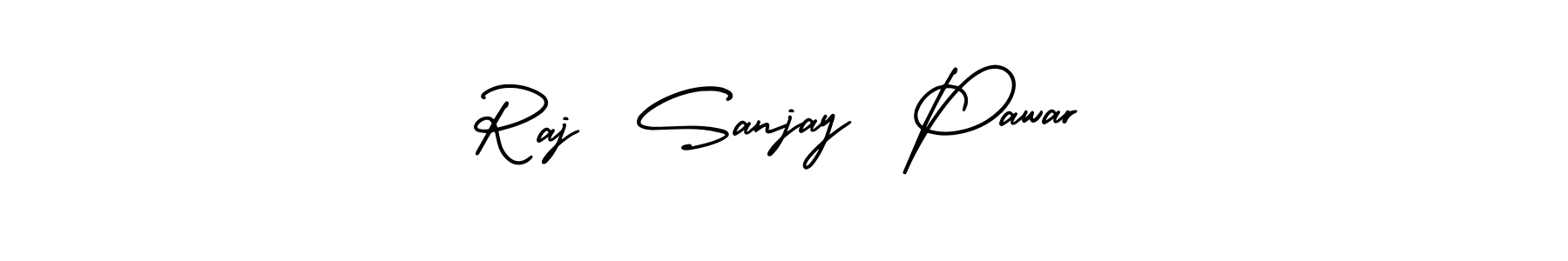 How to make Raj  Sanjay  Pawar signature? AmerikaSignatureDemo-Regular is a professional autograph style. Create handwritten signature for Raj  Sanjay  Pawar name. Raj  Sanjay  Pawar signature style 3 images and pictures png