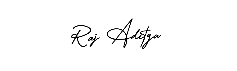 Make a short Raj Aditya signature style. Manage your documents anywhere anytime using AmerikaSignatureDemo-Regular. Create and add eSignatures, submit forms, share and send files easily. Raj Aditya signature style 3 images and pictures png