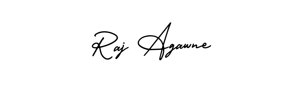 Best and Professional Signature Style for Raj Agawne. AmerikaSignatureDemo-Regular Best Signature Style Collection. Raj Agawne signature style 3 images and pictures png
