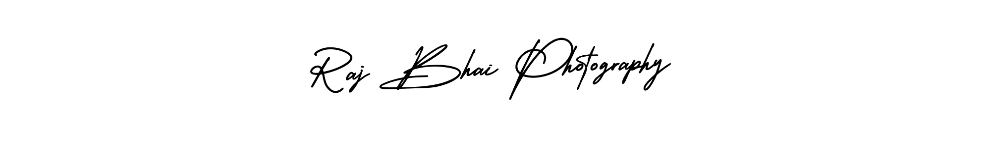 Similarly AmerikaSignatureDemo-Regular is the best handwritten signature design. Signature creator online .You can use it as an online autograph creator for name Raj Bhai Photography. Raj Bhai Photography signature style 3 images and pictures png