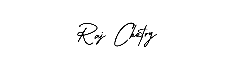 Create a beautiful signature design for name Raj Chetry. With this signature (AmerikaSignatureDemo-Regular) fonts, you can make a handwritten signature for free. Raj Chetry signature style 3 images and pictures png