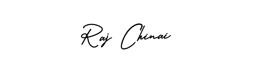 How to make Raj Chinai signature? AmerikaSignatureDemo-Regular is a professional autograph style. Create handwritten signature for Raj Chinai name. Raj Chinai signature style 3 images and pictures png