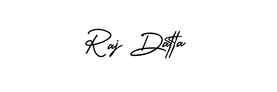 Make a beautiful signature design for name Raj Datta. With this signature (AmerikaSignatureDemo-Regular) style, you can create a handwritten signature for free. Raj Datta signature style 3 images and pictures png