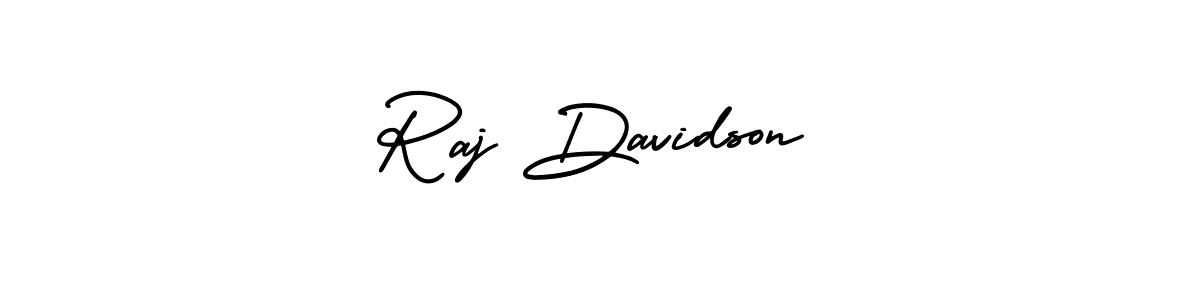 AmerikaSignatureDemo-Regular is a professional signature style that is perfect for those who want to add a touch of class to their signature. It is also a great choice for those who want to make their signature more unique. Get Raj Davidson name to fancy signature for free. Raj Davidson signature style 3 images and pictures png