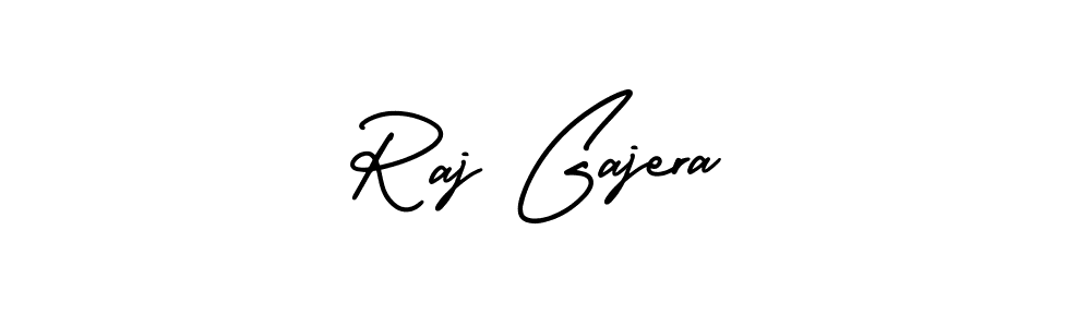 Make a beautiful signature design for name Raj Gajera. With this signature (AmerikaSignatureDemo-Regular) style, you can create a handwritten signature for free. Raj Gajera signature style 3 images and pictures png