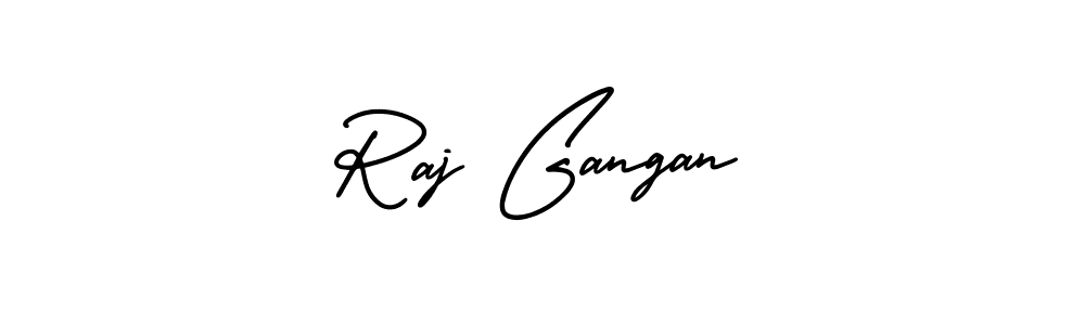 It looks lik you need a new signature style for name Raj Gangan. Design unique handwritten (AmerikaSignatureDemo-Regular) signature with our free signature maker in just a few clicks. Raj Gangan signature style 3 images and pictures png