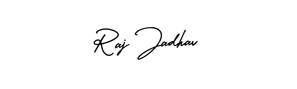 Make a beautiful signature design for name Raj Jadhav. Use this online signature maker to create a handwritten signature for free. Raj Jadhav signature style 3 images and pictures png