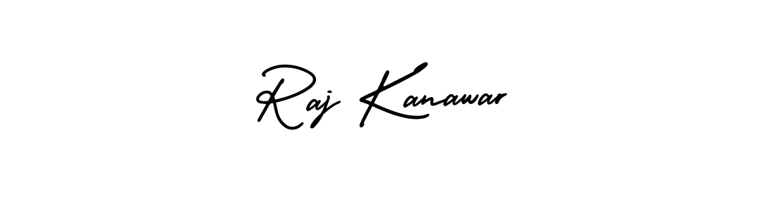 The best way (AmerikaSignatureDemo-Regular) to make a short signature is to pick only two or three words in your name. The name Raj Kanawar include a total of six letters. For converting this name. Raj Kanawar signature style 3 images and pictures png