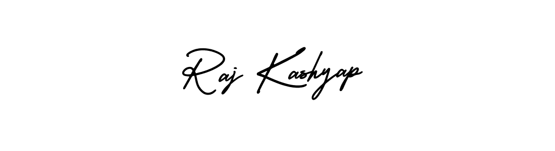 How to make Raj Kashyap name signature. Use AmerikaSignatureDemo-Regular style for creating short signs online. This is the latest handwritten sign. Raj Kashyap signature style 3 images and pictures png