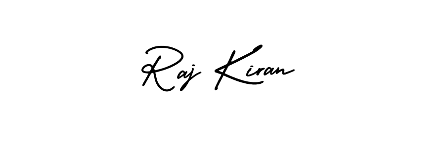 Make a beautiful signature design for name Raj Kiran. With this signature (AmerikaSignatureDemo-Regular) style, you can create a handwritten signature for free. Raj Kiran signature style 3 images and pictures png