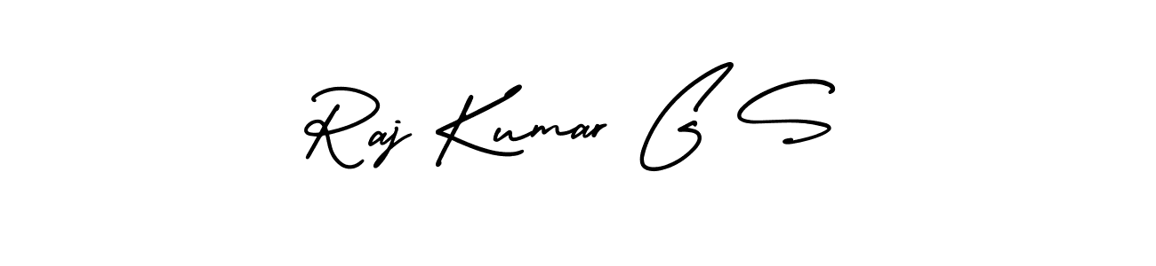 How to make Raj Kumar G S signature? AmerikaSignatureDemo-Regular is a professional autograph style. Create handwritten signature for Raj Kumar G S name. Raj Kumar G S signature style 3 images and pictures png