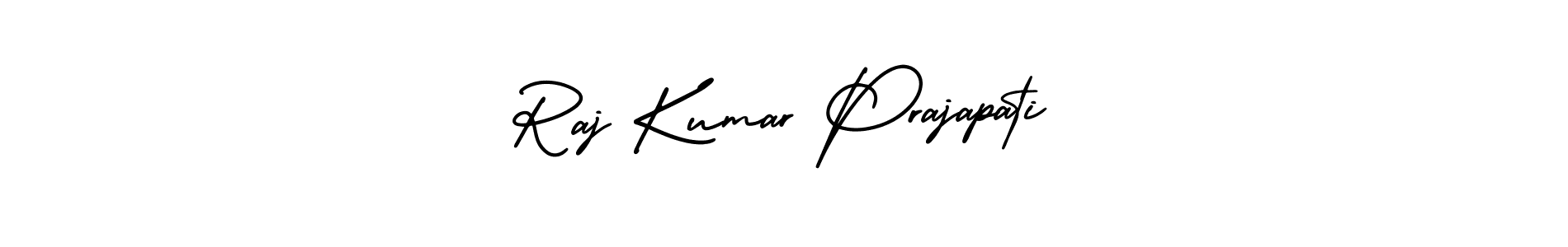 Similarly AmerikaSignatureDemo-Regular is the best handwritten signature design. Signature creator online .You can use it as an online autograph creator for name Raj Kumar Prajapati. Raj Kumar Prajapati signature style 3 images and pictures png
