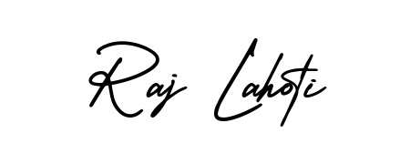 Once you've used our free online signature maker to create your best signature AmerikaSignatureDemo-Regular style, it's time to enjoy signing your documents with Raj Lahoti name. Raj Lahoti signature style 3 images and pictures png