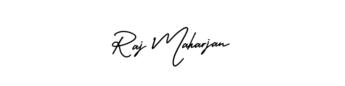 How to make Raj Maharjan signature? AmerikaSignatureDemo-Regular is a professional autograph style. Create handwritten signature for Raj Maharjan name. Raj Maharjan signature style 3 images and pictures png