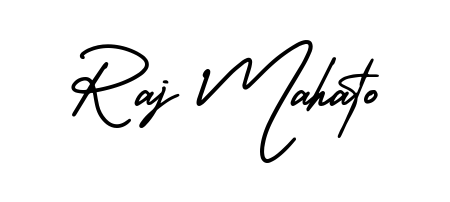 Design your own signature with our free online signature maker. With this signature software, you can create a handwritten (AmerikaSignatureDemo-Regular) signature for name Raj Mahato. Raj Mahato signature style 3 images and pictures png