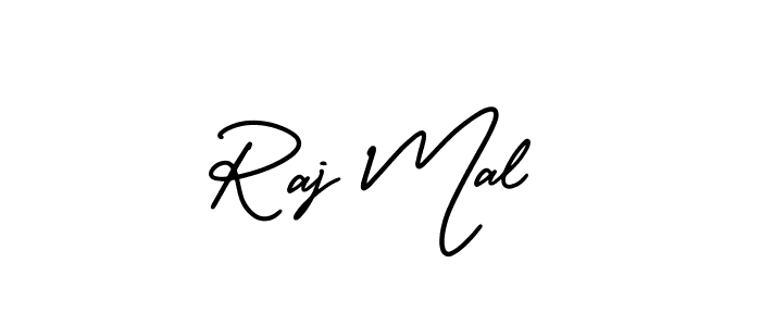 Similarly AmerikaSignatureDemo-Regular is the best handwritten signature design. Signature creator online .You can use it as an online autograph creator for name Raj Mal. Raj Mal signature style 3 images and pictures png