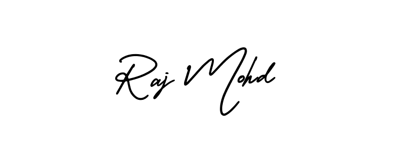 Also You can easily find your signature by using the search form. We will create Raj Mohd name handwritten signature images for you free of cost using AmerikaSignatureDemo-Regular sign style. Raj Mohd signature style 3 images and pictures png