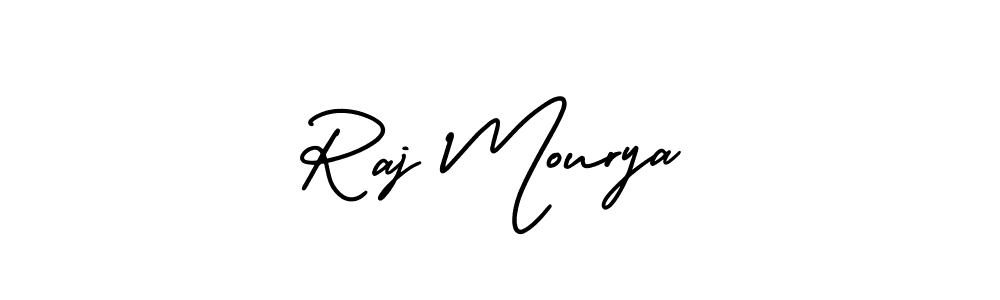 How to make Raj Mourya signature? AmerikaSignatureDemo-Regular is a professional autograph style. Create handwritten signature for Raj Mourya name. Raj Mourya signature style 3 images and pictures png