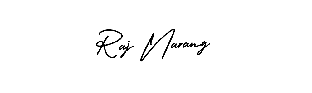 Design your own signature with our free online signature maker. With this signature software, you can create a handwritten (AmerikaSignatureDemo-Regular) signature for name Raj Narang. Raj Narang signature style 3 images and pictures png