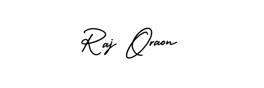 Make a beautiful signature design for name Raj Oraon. With this signature (AmerikaSignatureDemo-Regular) style, you can create a handwritten signature for free. Raj Oraon signature style 3 images and pictures png