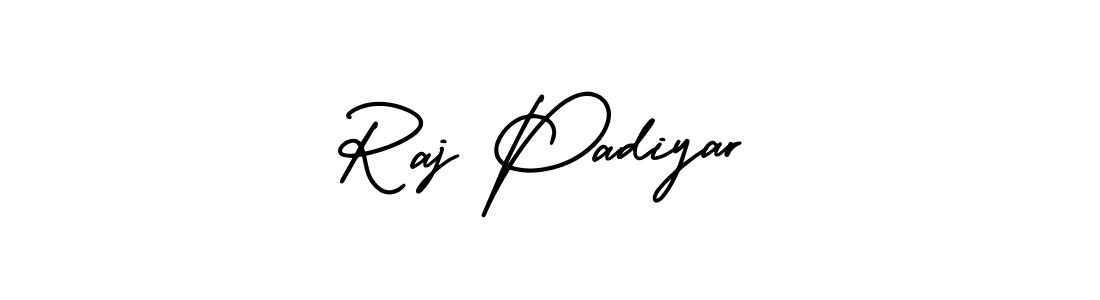 Make a beautiful signature design for name Raj Padiyar. Use this online signature maker to create a handwritten signature for free. Raj Padiyar signature style 3 images and pictures png