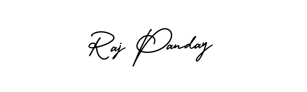 Design your own signature with our free online signature maker. With this signature software, you can create a handwritten (AmerikaSignatureDemo-Regular) signature for name Raj Panday. Raj Panday signature style 3 images and pictures png