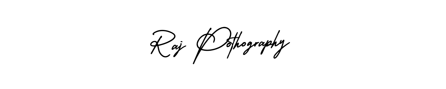 It looks lik you need a new signature style for name Raj Pothography. Design unique handwritten (AmerikaSignatureDemo-Regular) signature with our free signature maker in just a few clicks. Raj Pothography signature style 3 images and pictures png