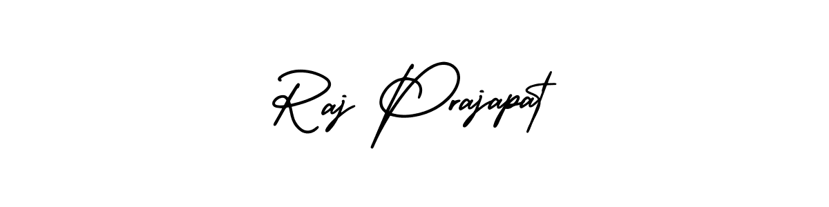 Use a signature maker to create a handwritten signature online. With this signature software, you can design (AmerikaSignatureDemo-Regular) your own signature for name Raj Prajapat. Raj Prajapat signature style 3 images and pictures png