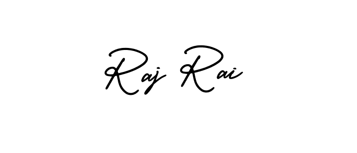 The best way (AmerikaSignatureDemo-Regular) to make a short signature is to pick only two or three words in your name. The name Raj Rai include a total of six letters. For converting this name. Raj Rai signature style 3 images and pictures png