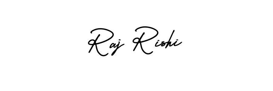 How to make Raj Rishi name signature. Use AmerikaSignatureDemo-Regular style for creating short signs online. This is the latest handwritten sign. Raj Rishi signature style 3 images and pictures png