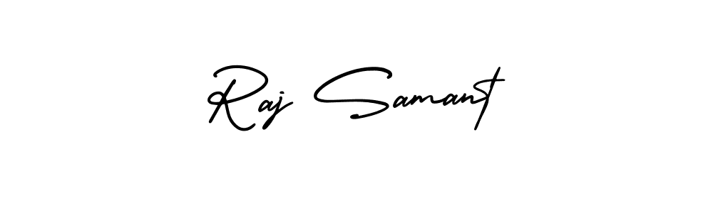 Best and Professional Signature Style for Raj Samant. AmerikaSignatureDemo-Regular Best Signature Style Collection. Raj Samant signature style 3 images and pictures png
