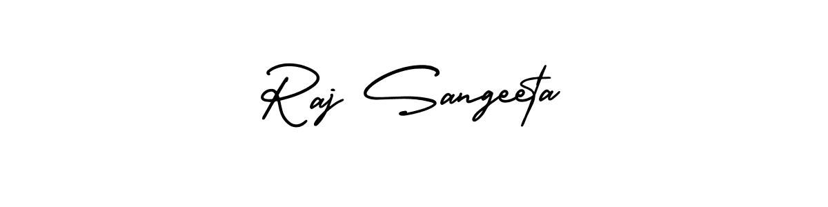 Make a beautiful signature design for name Raj Sangeeta. With this signature (AmerikaSignatureDemo-Regular) style, you can create a handwritten signature for free. Raj Sangeeta signature style 3 images and pictures png