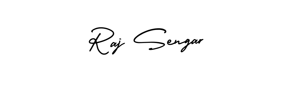 Design your own signature with our free online signature maker. With this signature software, you can create a handwritten (AmerikaSignatureDemo-Regular) signature for name Raj Sengar. Raj Sengar signature style 3 images and pictures png