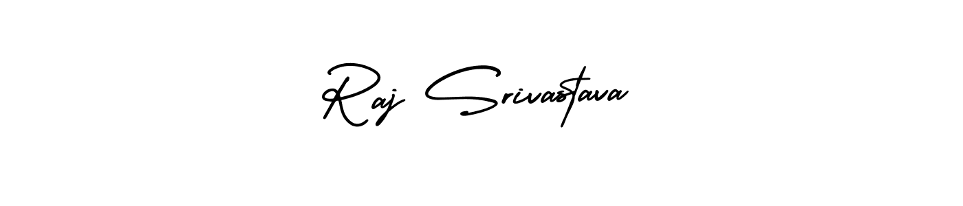 AmerikaSignatureDemo-Regular is a professional signature style that is perfect for those who want to add a touch of class to their signature. It is also a great choice for those who want to make their signature more unique. Get Raj Srivastava name to fancy signature for free. Raj Srivastava signature style 3 images and pictures png