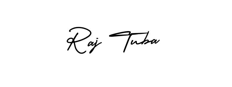 Also You can easily find your signature by using the search form. We will create Raj Tuba name handwritten signature images for you free of cost using AmerikaSignatureDemo-Regular sign style. Raj Tuba signature style 3 images and pictures png