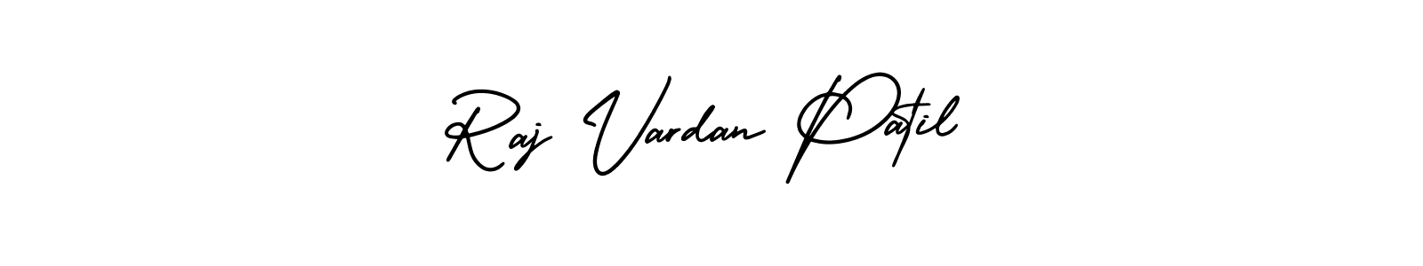 Make a beautiful signature design for name Raj Vardan Patil. With this signature (AmerikaSignatureDemo-Regular) style, you can create a handwritten signature for free. Raj Vardan Patil signature style 3 images and pictures png