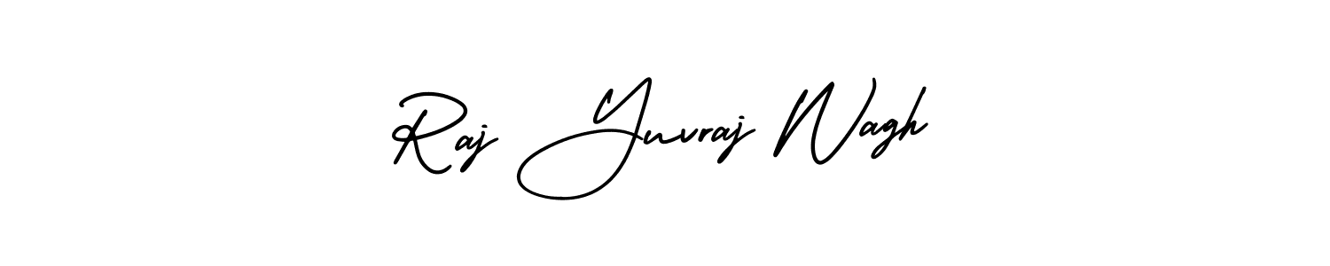 Check out images of Autograph of Raj Yuvraj Wagh name. Actor Raj Yuvraj Wagh Signature Style. AmerikaSignatureDemo-Regular is a professional sign style online. Raj Yuvraj Wagh signature style 3 images and pictures png