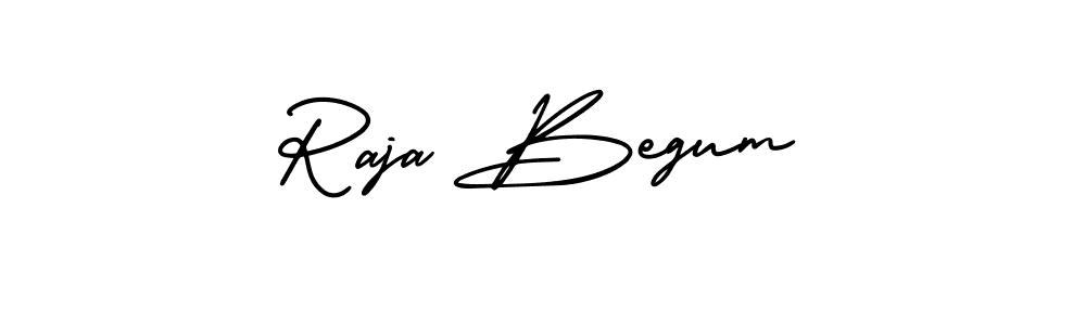 Also we have Raja Begum name is the best signature style. Create professional handwritten signature collection using AmerikaSignatureDemo-Regular autograph style. Raja Begum signature style 3 images and pictures png