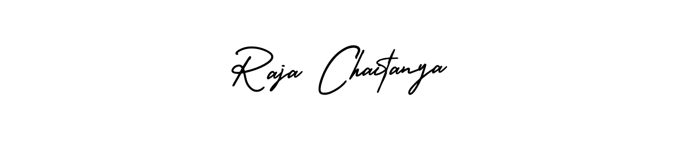 Also You can easily find your signature by using the search form. We will create Raja Chaitanya name handwritten signature images for you free of cost using AmerikaSignatureDemo-Regular sign style. Raja Chaitanya signature style 3 images and pictures png