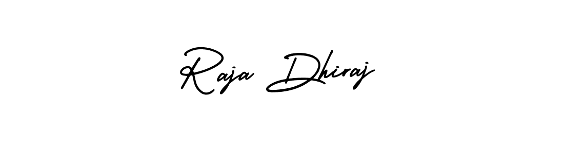 if you are searching for the best signature style for your name Raja Dhiraj. so please give up your signature search. here we have designed multiple signature styles  using AmerikaSignatureDemo-Regular. Raja Dhiraj signature style 3 images and pictures png