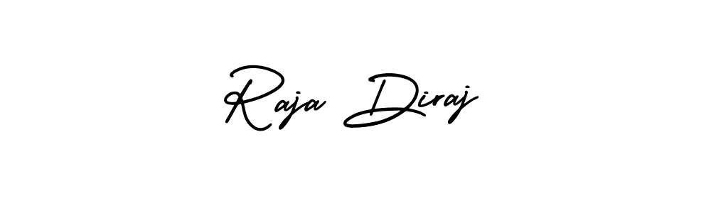 Similarly AmerikaSignatureDemo-Regular is the best handwritten signature design. Signature creator online .You can use it as an online autograph creator for name Raja Diraj. Raja Diraj signature style 3 images and pictures png