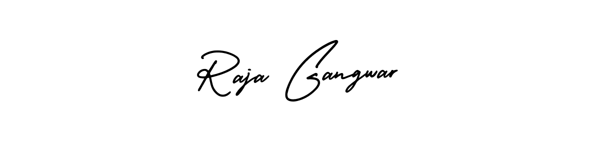 Make a beautiful signature design for name Raja Gangwar. Use this online signature maker to create a handwritten signature for free. Raja Gangwar signature style 3 images and pictures png