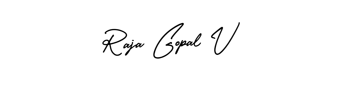 Make a beautiful signature design for name Raja Gopal V. Use this online signature maker to create a handwritten signature for free. Raja Gopal V signature style 3 images and pictures png