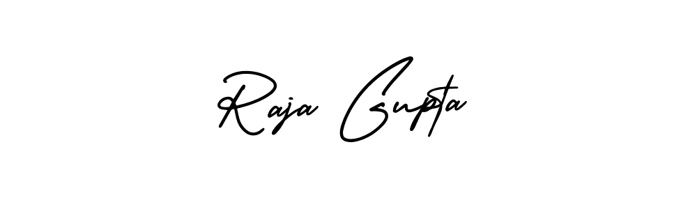 How to Draw Raja Gupta signature style? AmerikaSignatureDemo-Regular is a latest design signature styles for name Raja Gupta. Raja Gupta signature style 3 images and pictures png