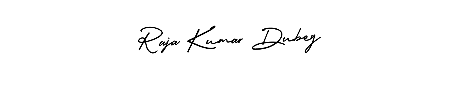 Create a beautiful signature design for name Raja Kumar Dubey. With this signature (AmerikaSignatureDemo-Regular) fonts, you can make a handwritten signature for free. Raja Kumar Dubey signature style 3 images and pictures png