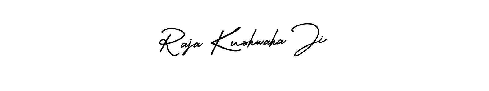 Make a short Raja Kushwaha Ji signature style. Manage your documents anywhere anytime using AmerikaSignatureDemo-Regular. Create and add eSignatures, submit forms, share and send files easily. Raja Kushwaha Ji signature style 3 images and pictures png